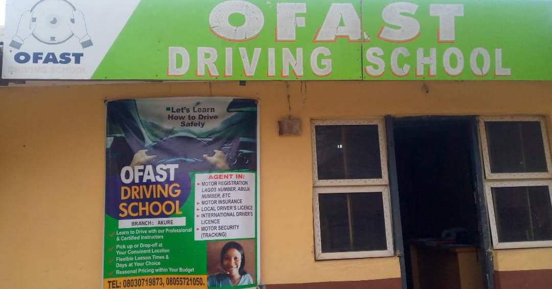 ofast driving school entrance