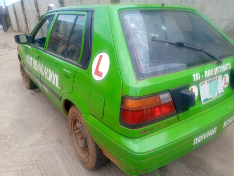 Ofast driving school, Akure training car